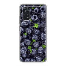 Чехлы с Фруктами для Xiaomi POCO M4 Pro 5G (VPrint) (Ежевика)