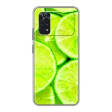 Чехлы с Фруктами для Xiaomi POCO M4 Pro 5G (VPrint) (Лайм)