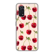 Чехлы с Фруктами для Xiaomi POCO M4 Pro 5G (VPrint) (Вишня)