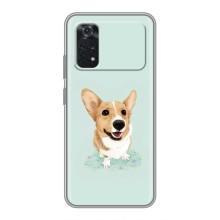 Чехлы с собаками для Xiaomi POCO M4 Pro 5G (VPrint) (Корги)