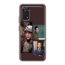 Чехол для Xiaomi POCO M4 Pro 5G (AlphaPrint - с принтом Зеленского) – Президент