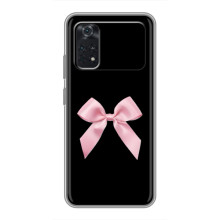 Чохол банти для Xiaomi POCO M4 Pro 5G – Бант на чорному