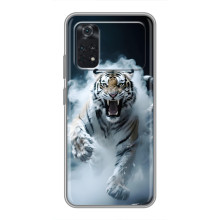 Чехол с картинкой «Хищники» для Xiaomi POCO M4 Pro 5G – Тигр