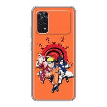 Naruto Anime Чехлы для Поко М4 Про 5G (AlphaPrint) – команда Наруто