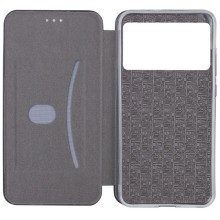 Кожаный чехол (книжка) Classy для Xiaomi Poco M5 – Черный