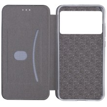 Кожаный чехол-книжка Classy для Xiaomi Poco M5 – Черный
