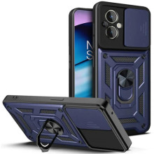 Чохол Ummi Camshield Serge Ring для Xiaomi Poco M5 – Синій