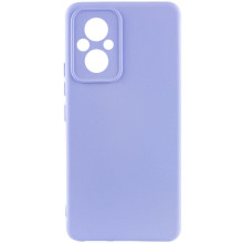 Чехол Silicone Cover Ummi Lakshmi Full Camera (AA) для Xiaomi Poco M5 – Сиреневый
