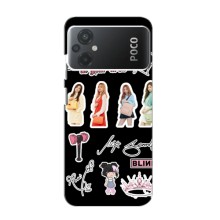Чехлы с картинкой для Xiaomi POCO M5 (Арт блэкпинг)