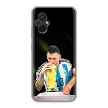 Чехлы для Xiaomi POCO M5 (Leo чемпион) (AlphaPrint) (Кубок Месси)