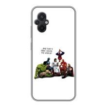 Чохли для Xiaomi POCO M5 (Для Християн) (Ісус супергерой)