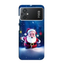Чехлы на Новый Год Xiaomi POCO M5 – Маленький Дед Мороз