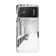 Чехлы на Новый Год Xiaomi POCO M5 (Снегом замело)