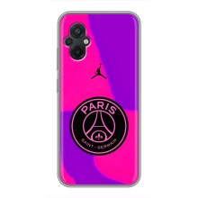 Чохли PSG для Xiaomi POCO M5 (AlphaPrint) (яскравий ПСЖ)