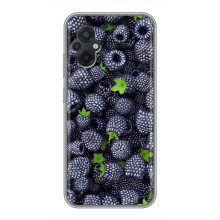 Чохли з фруктами для Xiaomi POCO M5 (VPrint) (Ожина)
