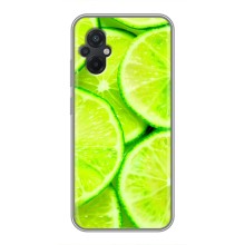 Чохли з фруктами для Xiaomi POCO M5 (VPrint) (Лайм)
