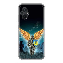 Чехлы с картинкой ЗСУ для Xiaomi POCO M5 (AlphaPrint) (Солдат ЗСУ)