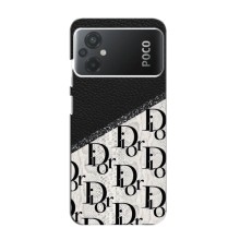 Чохол (Dior, Prada, YSL, Chanel) для Xiaomi POCO M5 – Діор