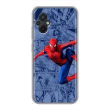 Силіконовий Чохол для Xiaomi POCO M5 (Людина павук)