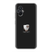 Чохол Майнкрафт на Xiaomi POCO M5 (AlphaPrint) Minecraft (Овечка Майнкрафт)