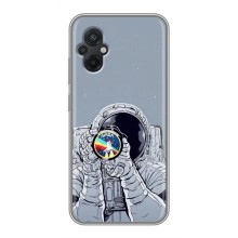 Чохол NASA для Xiaomi POCO M5 (AlphaPrint) (Космонавт фото)