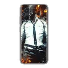 Силиконовый чехол с картинкой "Герой Pubg" на Xiaomi POCO M5 – Man Пубг