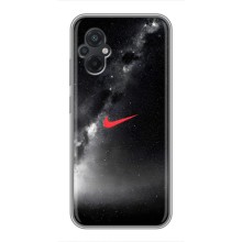 Чохол для Xiaomi POCO M5 - з принтом Найк (AlphaPrint) (Найк червоний)