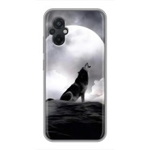Чехол с Волком на Xiaomi POCO M5 – Волк и луна