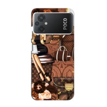 Чехол Стиль Louis Vuitton на Xiaomi Poco M5 (Мода Луи Виттон)