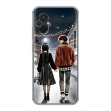 Чохол з дизайном Венздей 2 на Xiaomi POCO M5 – Венздей і Тайлер