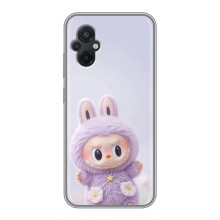 Чохол з принтом Лабубу для Xiaomi POCO M5 – Фіолетовий Лабубу