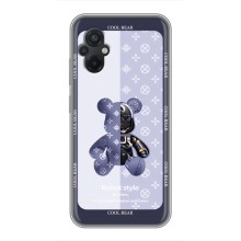 Круті Чохли Луі Віттон для Xiaomi POCO M5 (AlphaPrint) (Медведик LV)