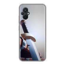 Силіконовий Чохол (атрибутика Клеш Роял) для Xiaomi POCO M5 – Меч варвара