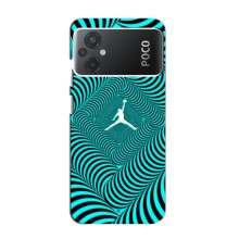 Силиконовый Чехол Nike Air Jordan на Поко М5 (Jordan)