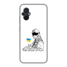 Захисні чохли (Призрак Киева) для Xiaomi POCO M5 (AlphaPrint) (Льотчик Києва)