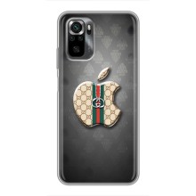 Чехлы ГУЧЧИ для Поко М5с (AlphaPrint) (Apple gucci)