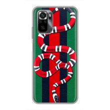 Чехлы ГУЧЧИ для Поко М5с (AlphaPrint) (Gucci змия)