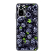 Чехлы с Фруктами для Xiaomi POCO M5s (VPrint) (Ежевика)