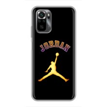 Чохли для Xiaomi POCO M5s - з картинкою JORDAN (AlphaPrint) (Jordan Gold)