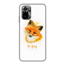 Чехлы с картинкой Лисички для Xiaomi POCO M5s (VPrint) (Девочка Лиса)