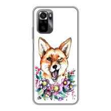 Чехлы с картинкой Лисички для Xiaomi POCO M5s (VPrint) (Веселая лисичка)