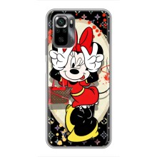 Чехол Disney Mouse Xiaomi POCO M5s (PREMIUMPrint) (Минни peace)