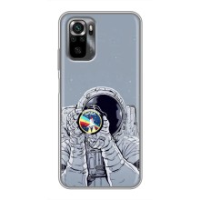Чехол NASA для Xiaomi POCO M5s (AlphaPrint) (Космонавт фото)