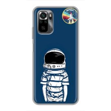 Чехол NASA для Xiaomi POCO M5s (AlphaPrint) (Мальчик в шлеме)