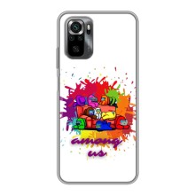 Чехол Амонг Ас для Xiaomi POCO M5s (AlphaPrint) (Яркий АмонгАс)