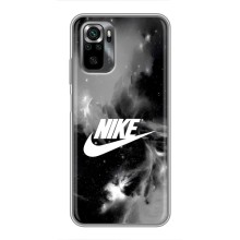 Чехол для Xiaomi POCO M5s - с принтом Найк (AlphaPrint) (Лого Найк)