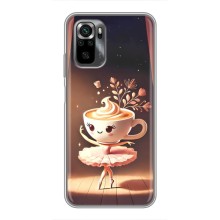 Чехол с мемом Тралалело тралала на Xiaomi POCO M5s (Балерина капучина)