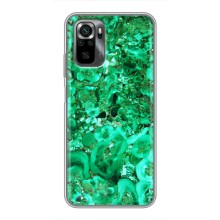 Мраморный чехол на Xiaomi POCO M5s (VPrint) (Салатный Мрамор)