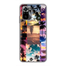 Силиконовый чехол с КАРТИНКАМИ лето для Xiaomi POCO M5s (AlphaPrint) (Летний отпуск)
