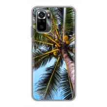 Силиконовый чехол с КАРТИНКАМИ лето для Xiaomi POCO M5s (AlphaPrint) (Пальма)
